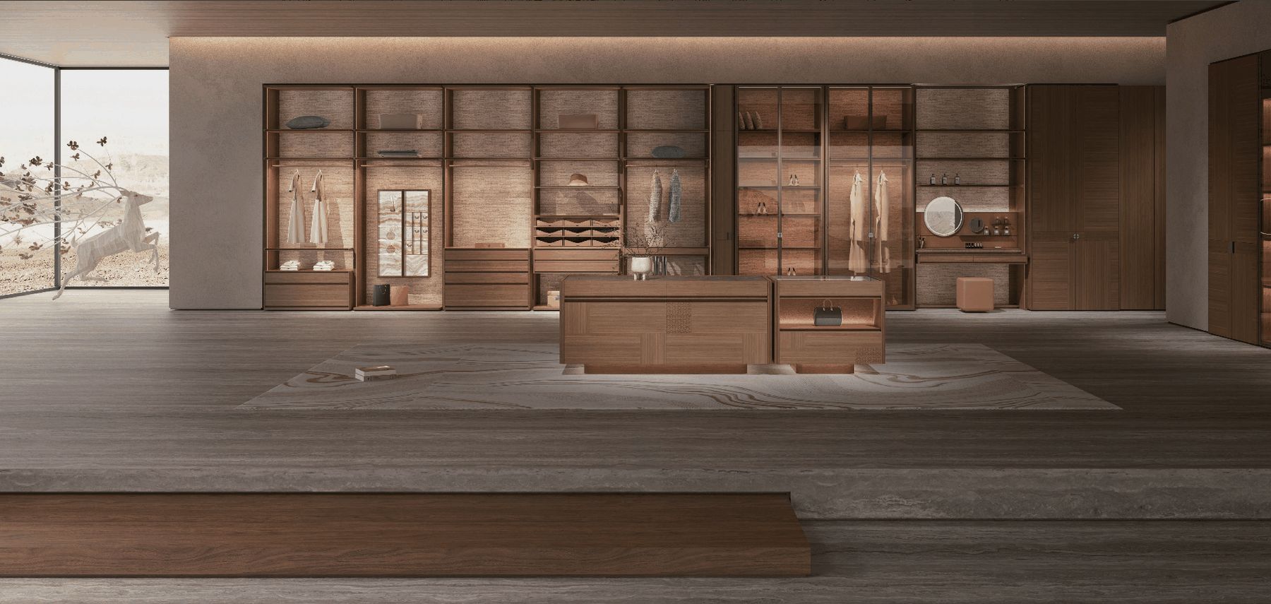 KLF whole-house product showroom